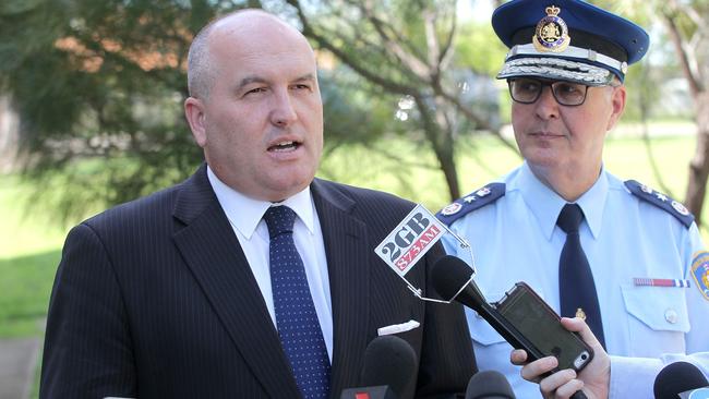 Counter-Terrorism Minister David Elliott. Picture: Justin Sanson