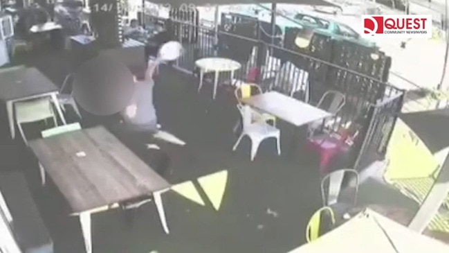 Man charged after throwing plates in cafe tantrum