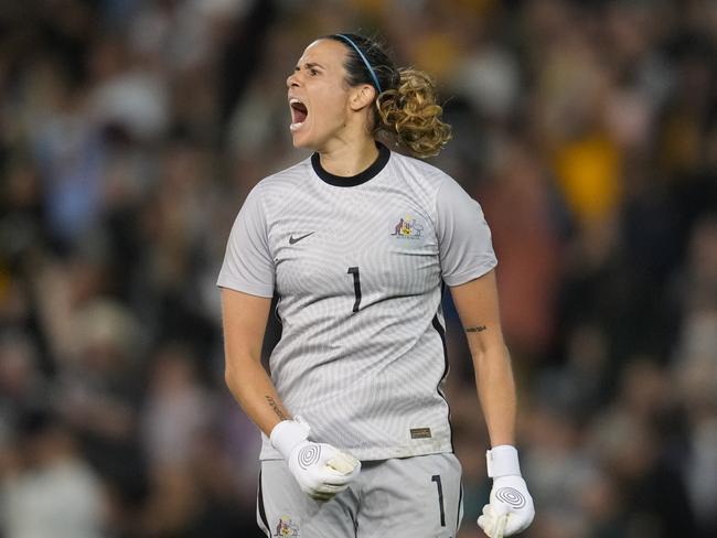 Matildas goalkeeper Lydia Williams thinks the World Cup can boost Australian football at all levels. Picture: Brad Smith/ISI Photos/Getty Images