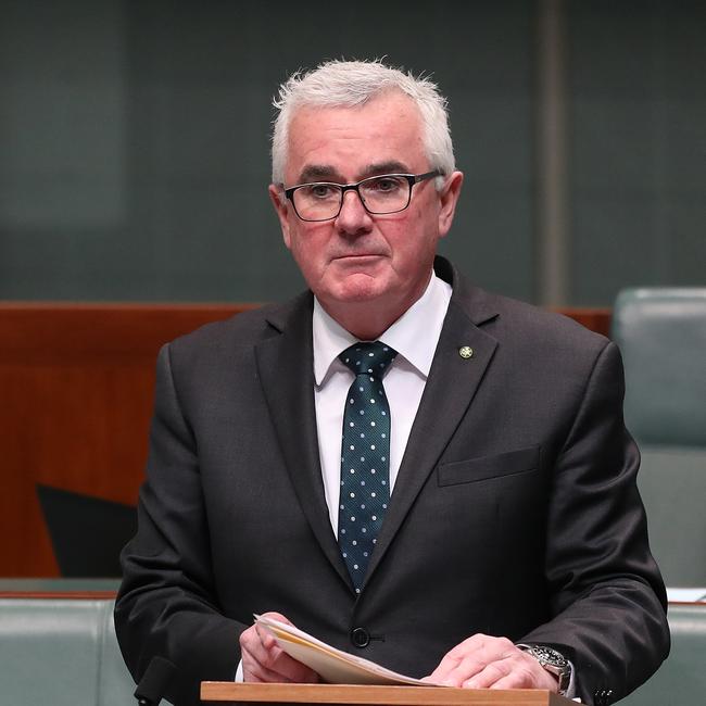 “Avoid another fiasco.” Tasmanian MP Andrew Wilkie delivered a strong message in Federal Parliament yesterday. Picture Kym Smith