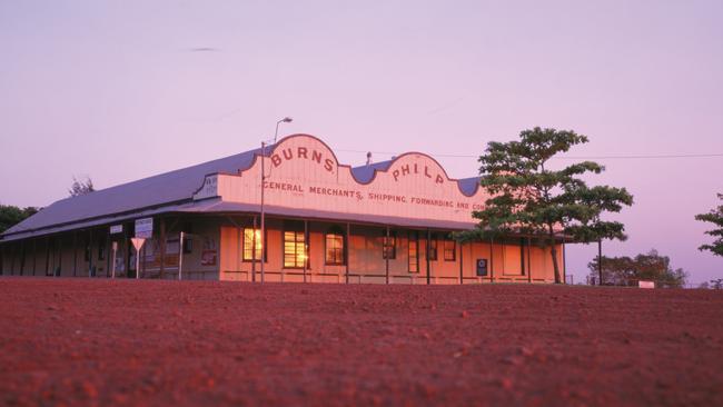 The old Burns Philp depot at Normanton.