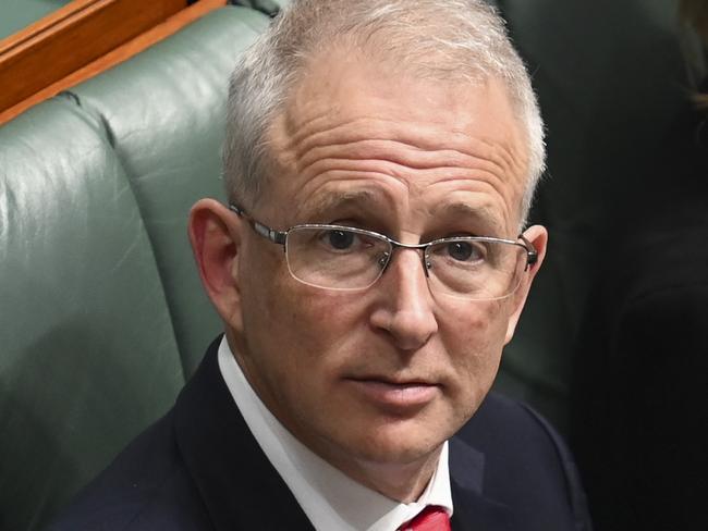 CANBERRA, AUSTRALIA, NewsWire Photos. MARCH 19, 2024: Manager of Opposition Business, Paul Fletcher during Question Time at Parliament House in Canberra. Picture: NCA NewsWire / Martin Ollman