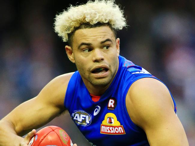 AFL 2017: Western Bulldogs vs. St Kilda. JasonJohannisen in action. Picture: Mark Stewart