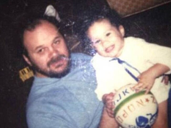 Meghan Markle pictured with her father Thomas Markle when she was a child. Picture: Supplied/ Instagram