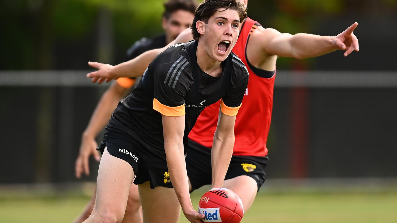 Will Day is arguably the Hawks’ brightest young prospect. Picture: Getty Images