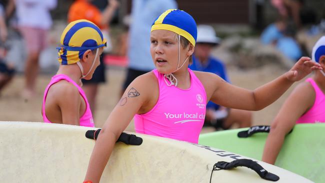 A youngster at the NSW surf life saving championships 2025. Pictures: Supplied NSW SLS