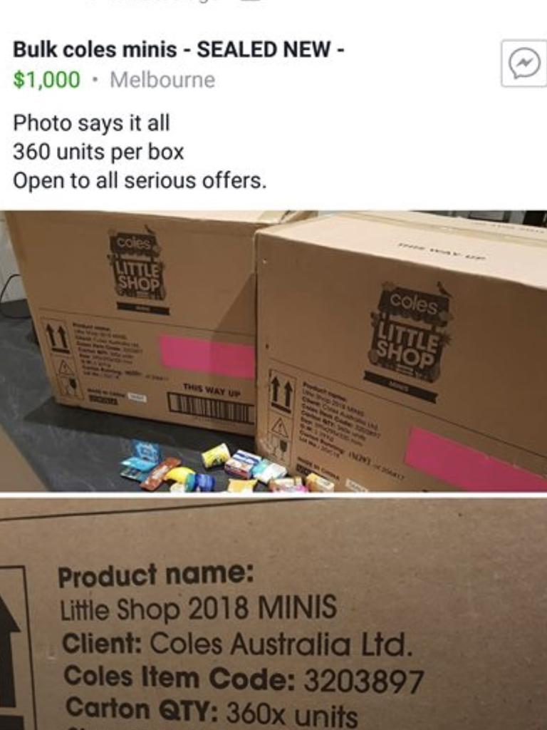 Some believe boxes of items have been taken by staff members. Picture: Facebook