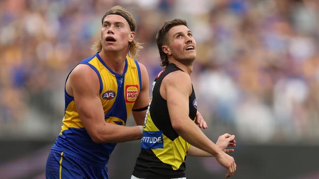 West Coast are hoping Baker and Harley Reid can help them improve. (Photo by Will Russell/AFL Photos via Getty Images)