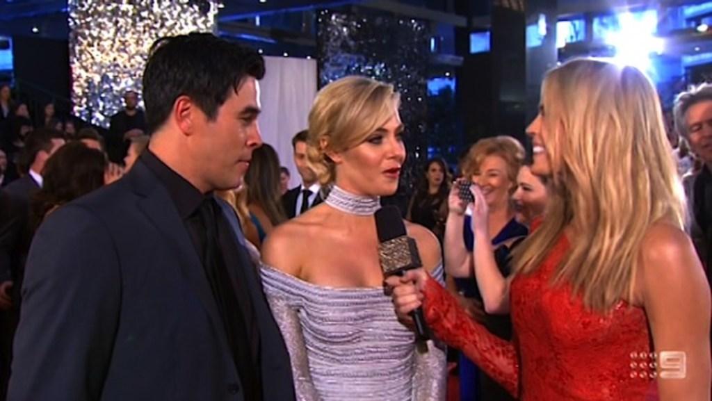 The hottest Logies couple