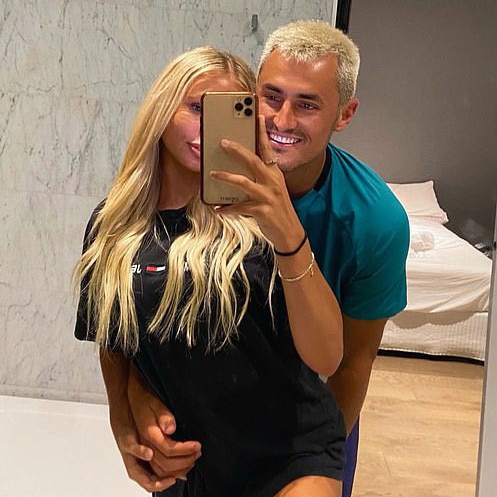 Bernard Tomic’s new girlfriend Keely Hannah is an ‘up and coming’ influencer. Picture: Instagram