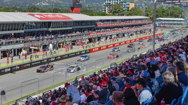 An extra 51,500 people are expected for this year’s Adelaide 500. Picture: Brenton Edwards