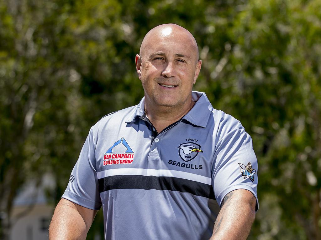 Former NRL player and Tweed Seagulls coach David Penna. Picture: Jerad Williams