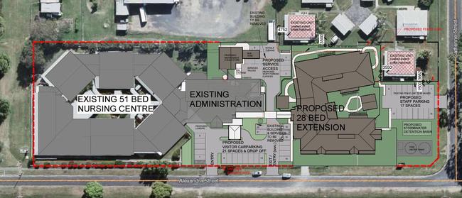 The new staff parking will front onto Catherine St whereas regular parking will remain open on Alexandra St.