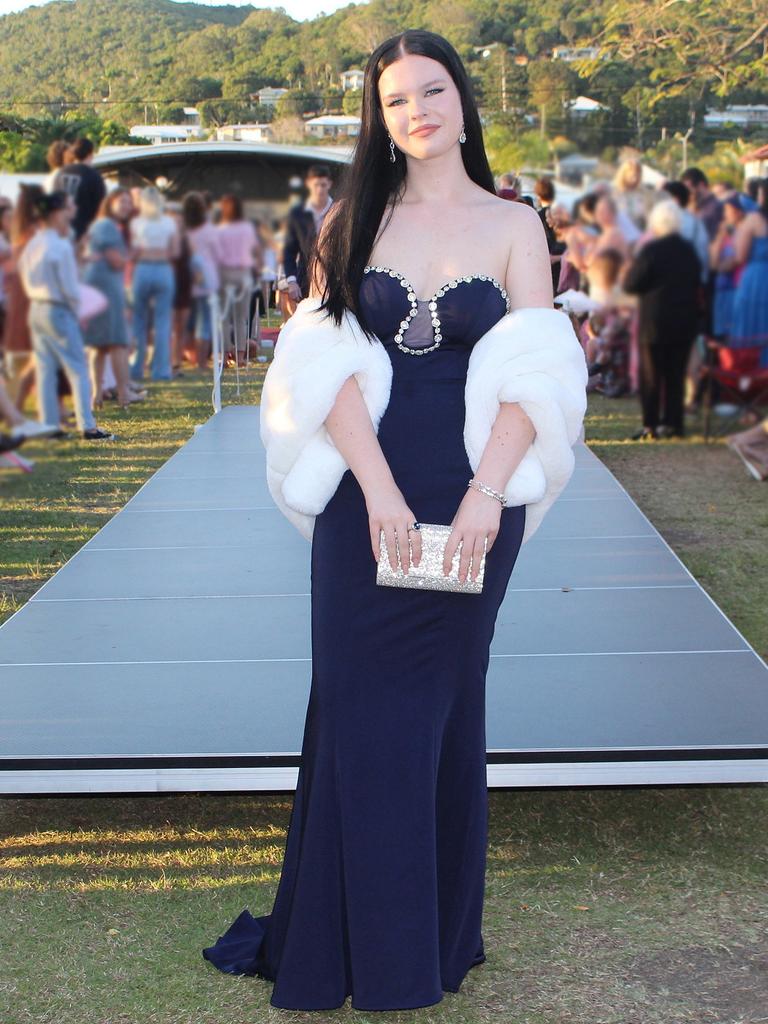 Lucy at the St Ursula's College Formal.