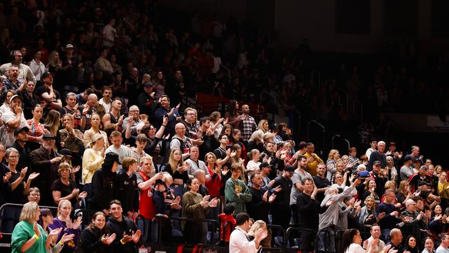 WIN Entertainment Centre is a tough place to go for opposing teams. Picture: Getty Images