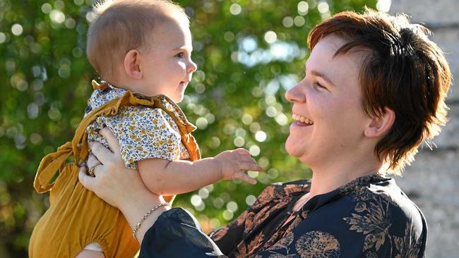 Ally Glass and her daughter Blaire Brockhurst. Picture: Mike Knott BUN210617GLASS4