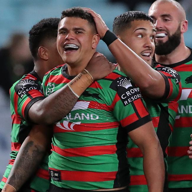 Rest easy Rabbitohs fans, Latrell Mitchell is staying at Redfern. Picture: Matt King/Getty Images