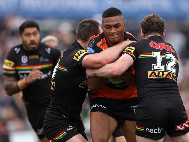 Samuela Fainu is starting to play good minutes. Picture: Getty