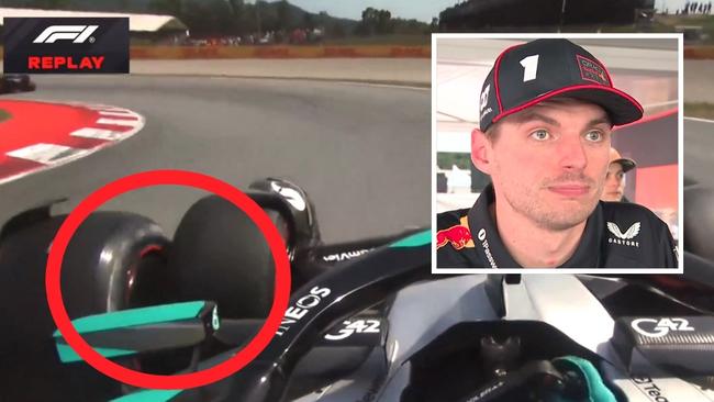 Max Verstappen lost his damn mind. Photo: F1 and YouTube.