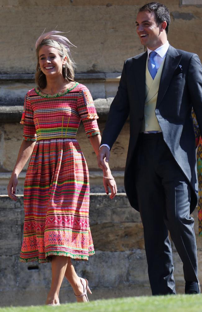 Bonas at the wedding of Prince Harry and Meghan Markle at St George's Chapel, Windsor Castle on May 19, 2018. Picture: Chris Jackson/Getty Images
