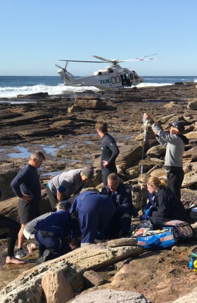 A surfer has drowned at Avalon Beach.