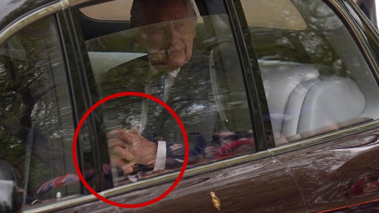 King Charles III leaves Clarence House ahead of his and Queen Camilla's coronation on May 6, 2023. Picture: James Manning – WPA Pool/Getty Images