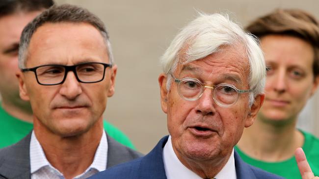 Julian Burnside is running as the Greens candidate for Kooyong, a seat currently held by Treasurer Josh Frydenberg. Picture: Stuart McEvoy/The Australian