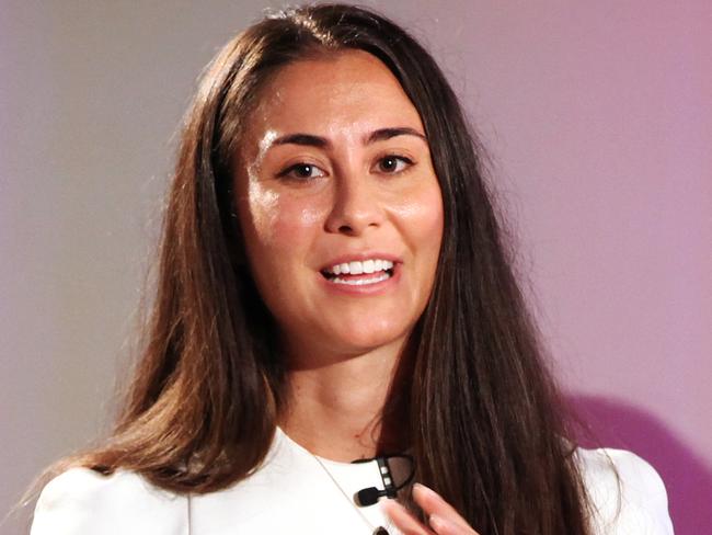 Strong sales ... Jodie Fox on the Telstra's Women in Business panel. Photo: Hollie Adams