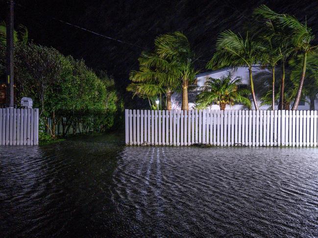 Sanctuary Point NSWLocal streets Flooding during wild storms.Picture: Darren Leigh Roberts