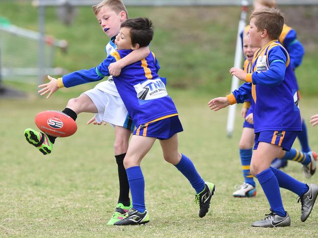 Narre North Foxes and Cranbourne playing at Cam Reserve, Cranbourne. Picture: Chris Eastman