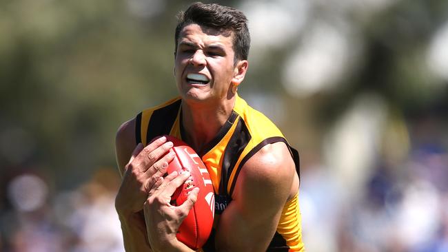 Just how good are Hawthorn’s kids like Ryan Burton? Picture: Wayne Ludbey