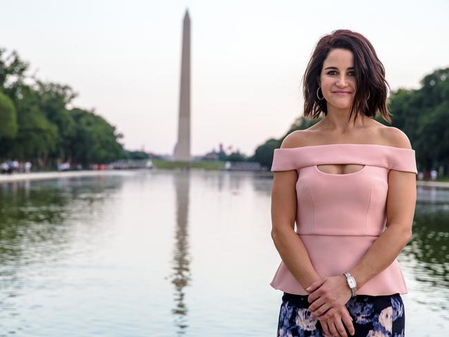 Global appeal: Melbourne Cup-winning Jockey Michelle Payne before the Longines Ladies Awards in Washington DC. Picture: AAP