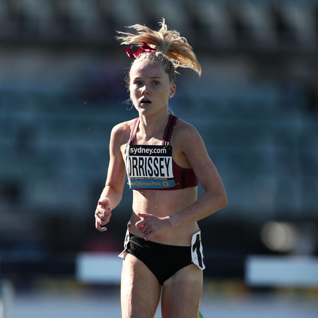 Bridget Morrissey in action earlier in the season. (Photo by Matt King/Getty Images)