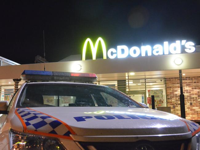 Manhunt on after flasher exposes himself inside Macca’s