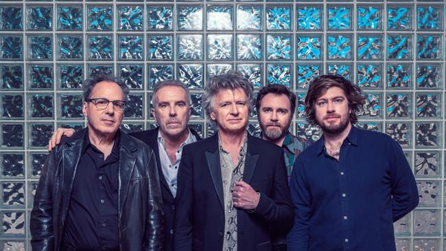 Crowded House will headline the 2025 Red Hot Summer Tour and Mackay’s Legends on the Lawn festivals.Picture: Stephen Dykes