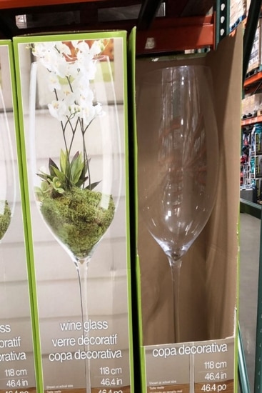 Costco  Oversized Wine Glass Decor