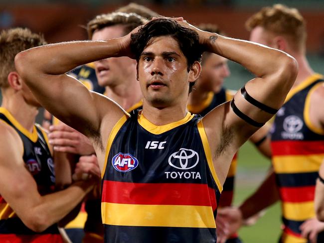 Shane McAdam will be looking to up his output in front of goal. Picture: James Elsby/AFL Photos via Getty Images