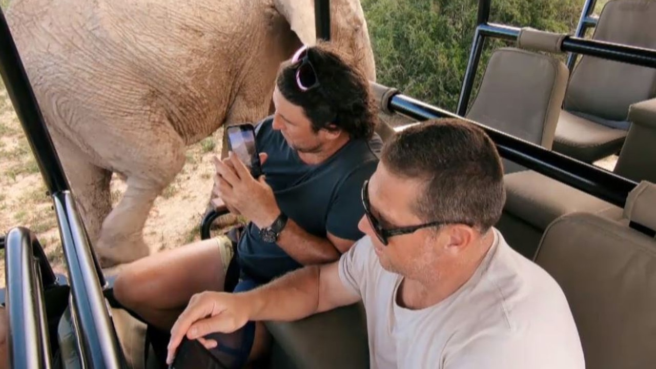 Fletch and Hindy got up close and personal.