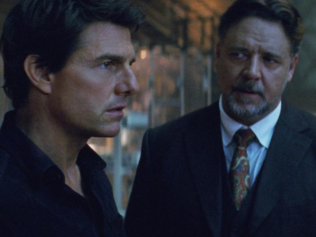 Cruise and Russell Crowe form a reluctant alliance in The Mummy.