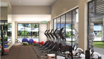 How the GemLife Resort gym could look. Picture Jarred Poole Design