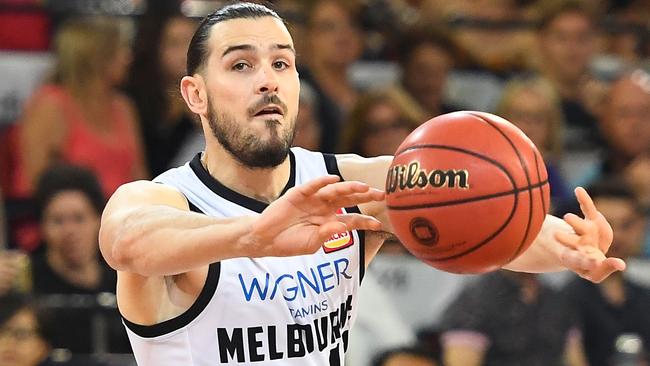 Chris Goulding in action for Melbourne United.