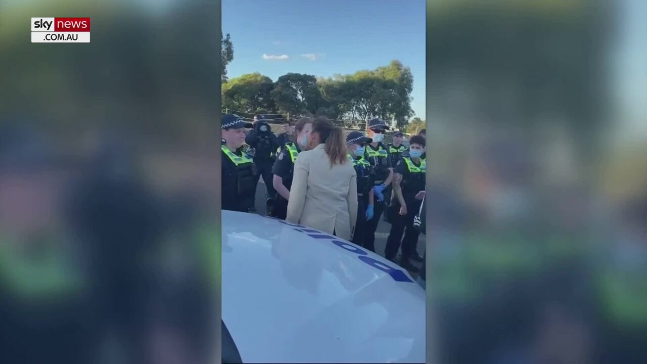 Greens Senator Lidia Thorpe hurls abuse at police