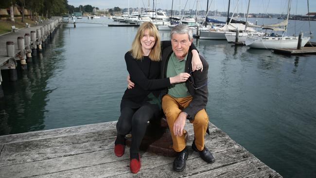 Paul Davies with his wife Pauline are usually based in Arizona for part of the year but have found themselves grounded in Sydney due to travel restrictions. Picture: Britta Campion