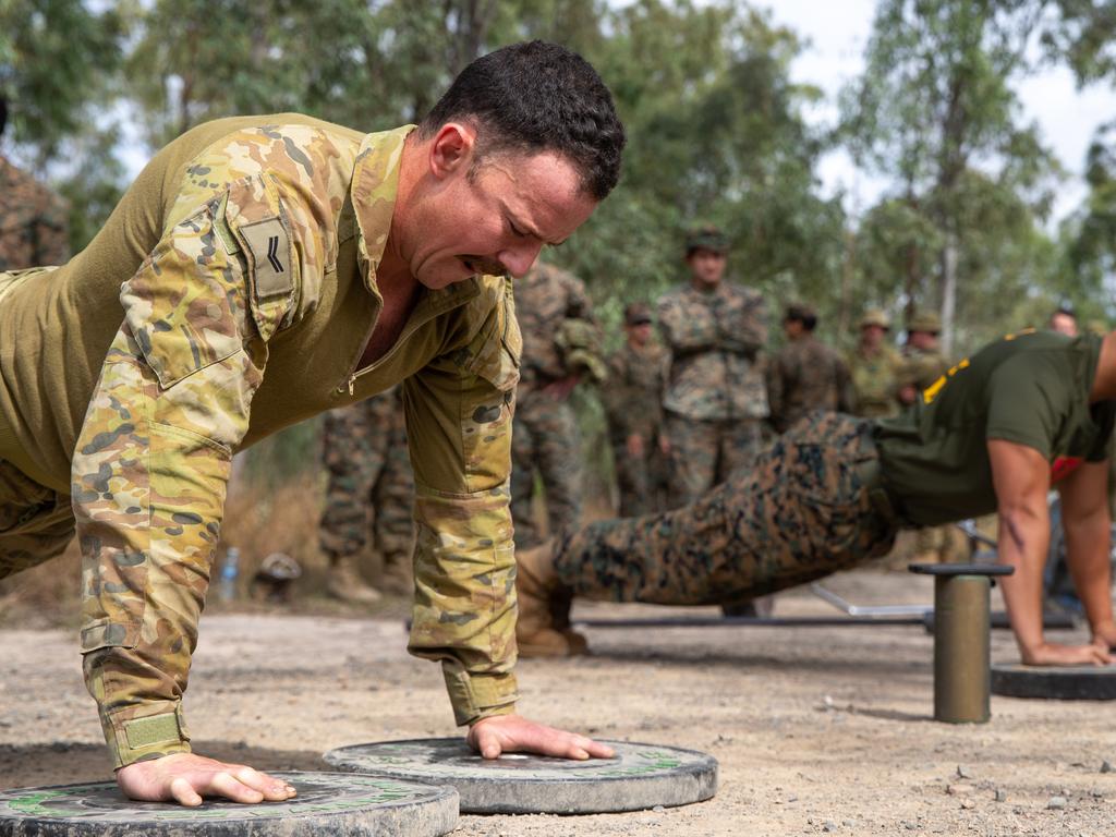 Australian Defence Force training at Shoalwater Bay Training Area