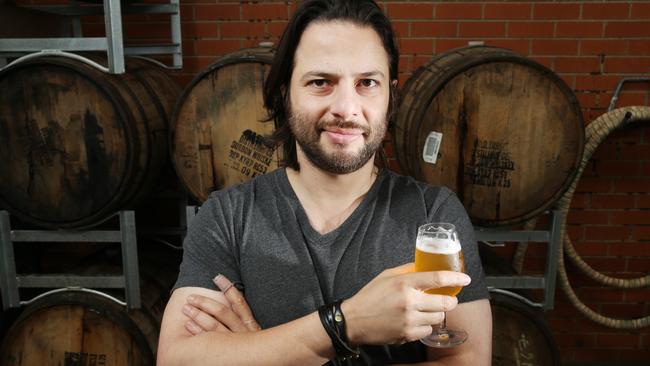 Mazen Hajjar’s Reservoir brewer has won a major international award. Picture: Mark Wilson