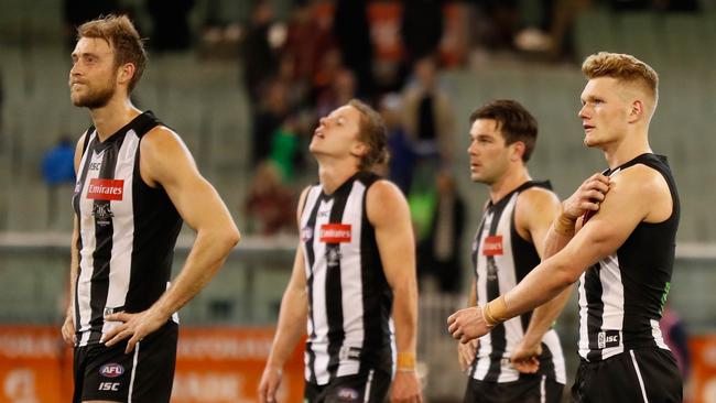 The one that got away from the Magpies. Picture: Getty Images