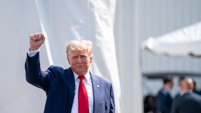 A recent Washington Post poll that gave Trump as much as a 10 percentage point lead over Biden Picture: Getty Images via AFP.