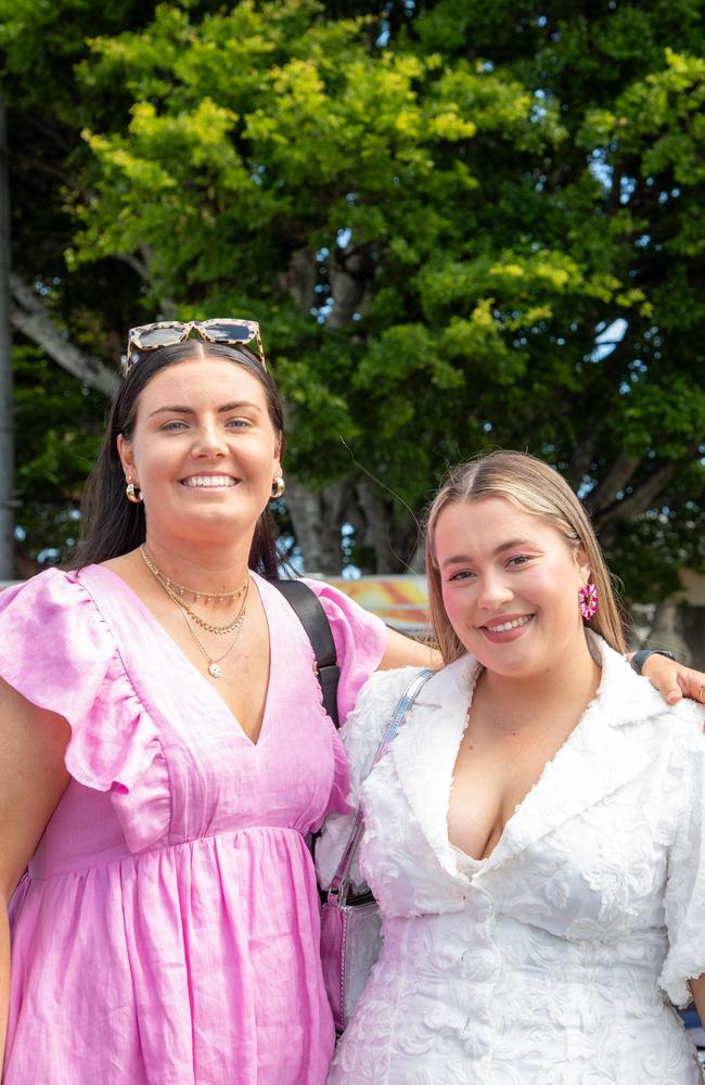 Sarah Kirkwood (left) with Hannah Eggerling.