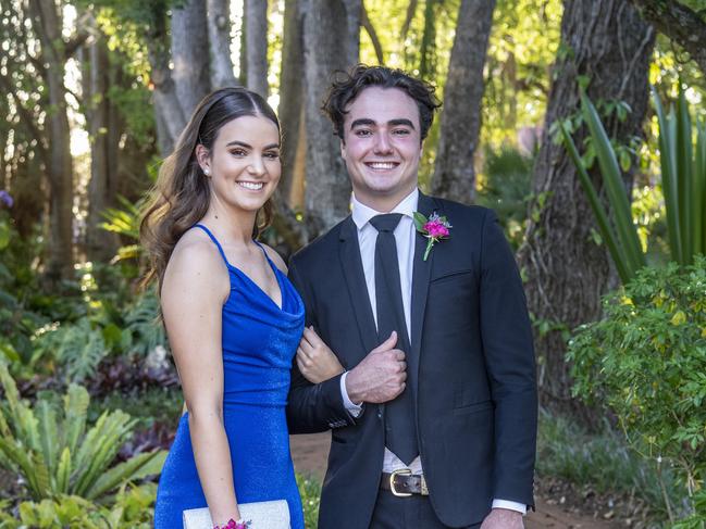 Bella Mott and Jack Byrne. The Glennie School formal. Thursday. 19th Nov 2020