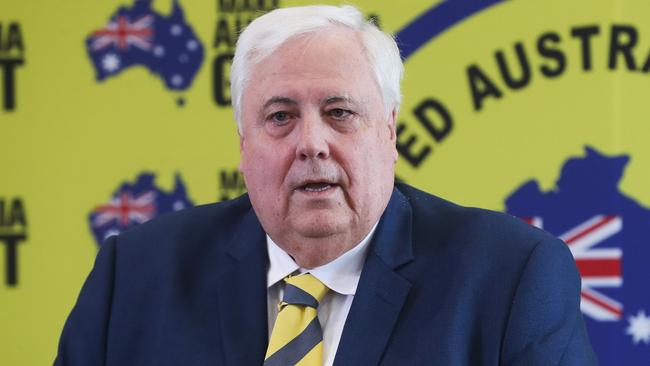 Clive Palmer’s UAP lies were shameless. Picture: Nikki Davis-Jones